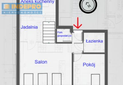 Rzut mieszkania dół
